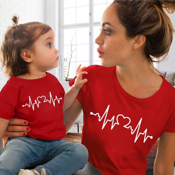 ensemble mere fille bebe