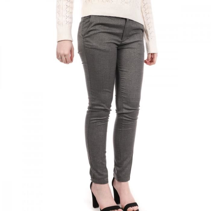 Pantalon Gris Femme Teddy Smith City Winter Cdiscount Pret a Porter