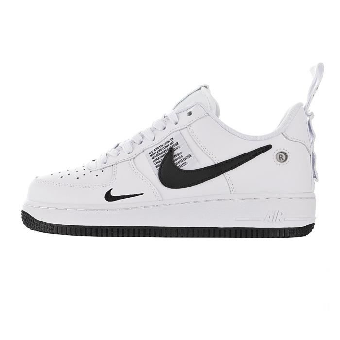 Baskets NIKE AIR Force 1 ´07 Low Femme et Homme Blanc - Cdiscount Sport