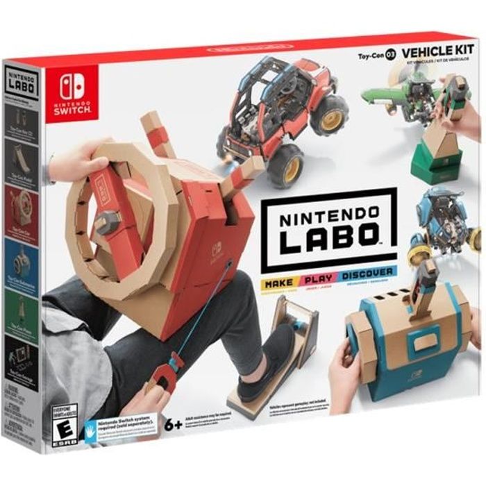 Nintendo Labo Vehicle Kit Kit d'accessoires pour Nintendo Switch
