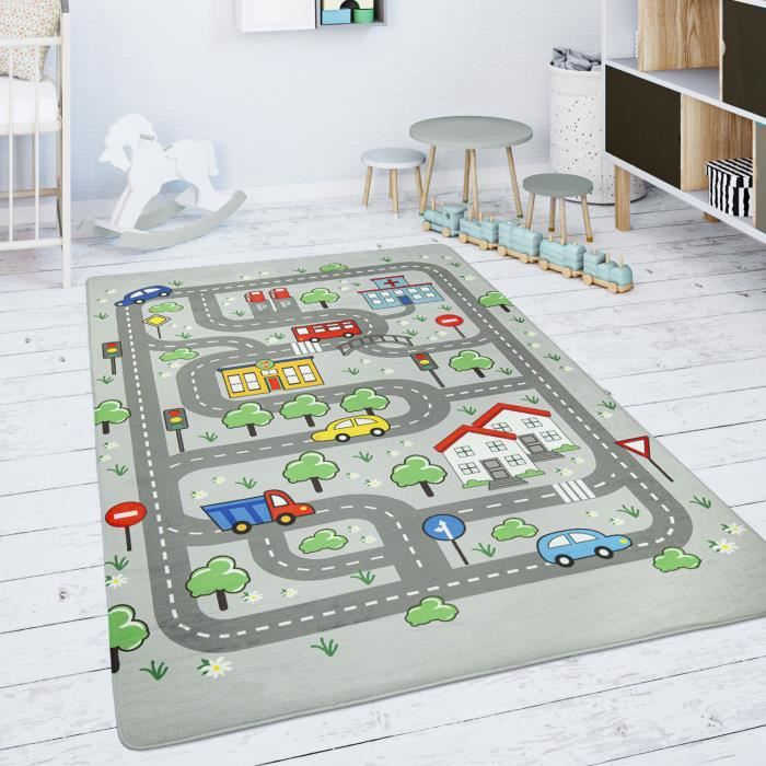 Paco Home Tapis Chambre Enfant Tapis De Jeux Tapis Bébé