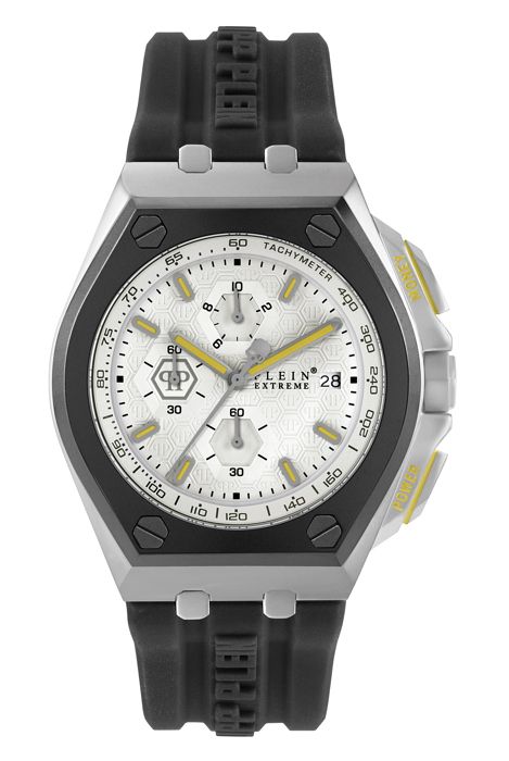 Montre Homme Philippe Vanhell à Quartz - Boîtier Acier 34 Mm, Cadran Blanc Chiffres Romains | Occasion Bon État, Pile Incluse