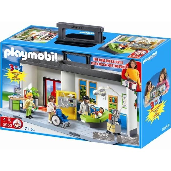 playmobil hopital