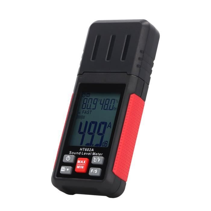 ZYWUOY Analyseur De Spectre D'horloge LED 32 Bits Stéréo VU Compteur Indicateur De Spectre De Musique Analyseur De Spectre Accessoire Audio, Bleu