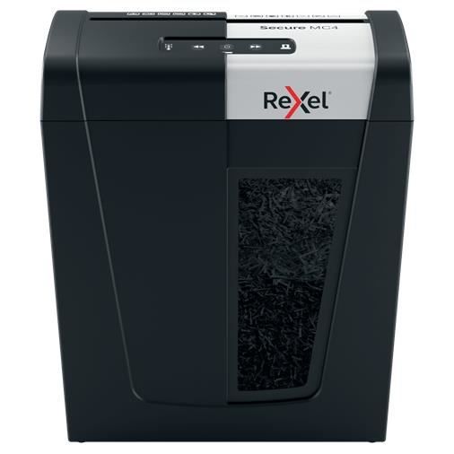 Destructeur de papier - REXEL - MC4 - Micro-broyage - 14L - Sécurité P-5