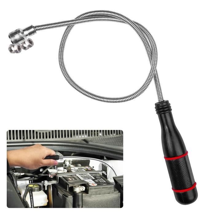 Aimant Flexible Long 51 Cm – Outil à Main Pour Attraper Les Vis Et Métaux
