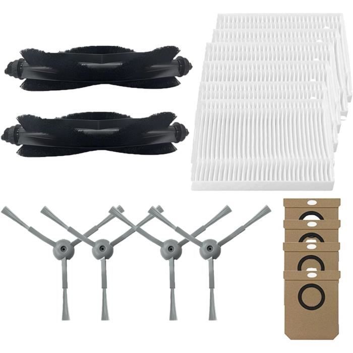 Lot De 6 Brosses Latérales De Rechange Pour Robot Aspirateur Vozascly R10 - Nettoyage Des Coins - 7