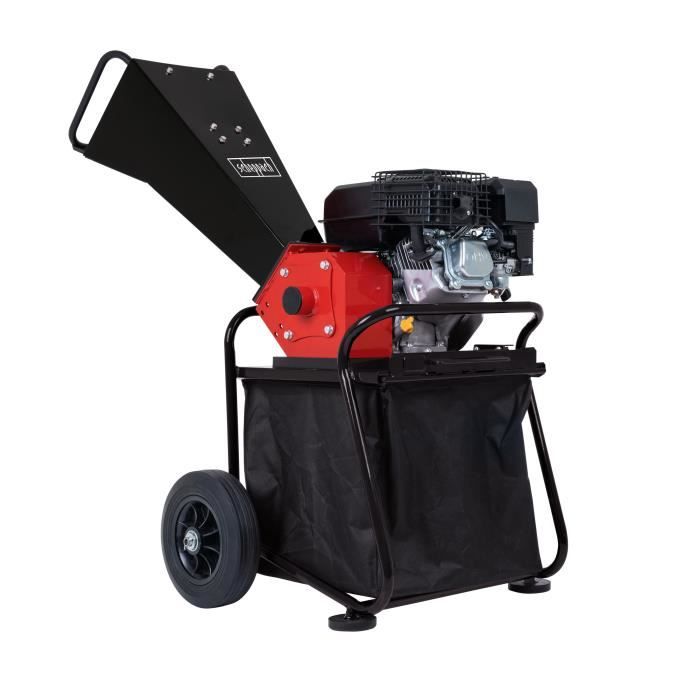 Broyeur thermique - SCHEPPACH - PGS75 - Moteur 5 CV 212 cm3 - Diamètre de coupe max 75mm - Capacité