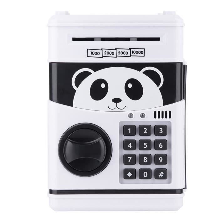 Itian Design Tirelire Panda Mangeur D'Argent Automatique – Boîte à Pièces Mécanique Amusante