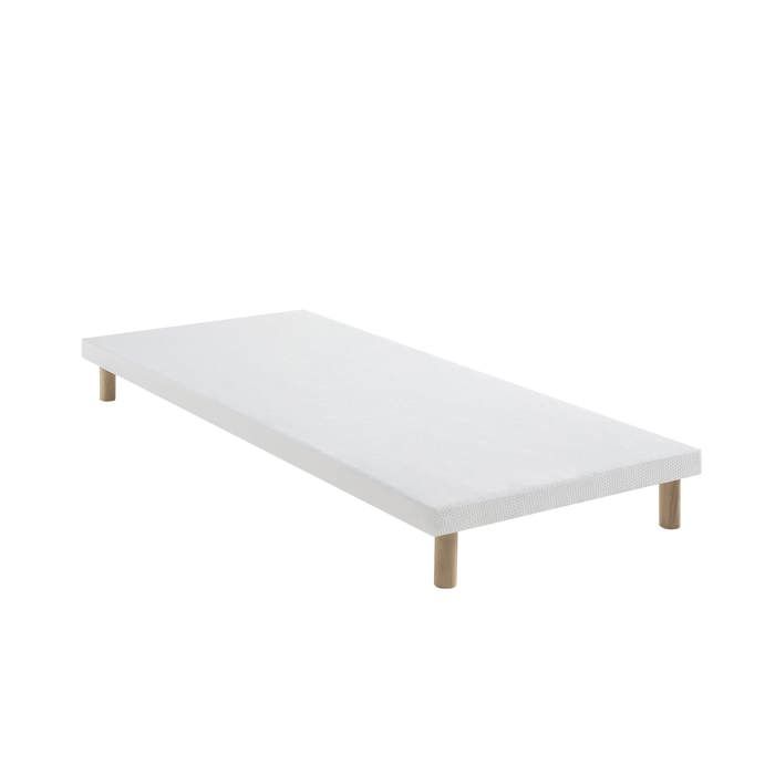 Sommier extra-plat tapissier blanc 7 cm Étoile - SOMEO 80x200 - Blanc - Garantie 5 ans - Someo Sommier extra-plat tapissier blanc 7 cm Étoile - SOMEO 80x200 - Blanc - Garantie 5 ans - Someo