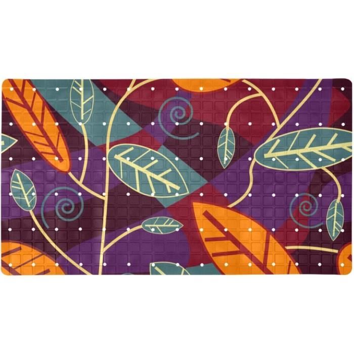 Tapis Antidérapant Salle De Bain Tapis De Douche Pour Douche Intérieure, Tapis De Bain En Loofah Antidérapant, Anti-moisissure Tapis Douche Antidérapant 80x120