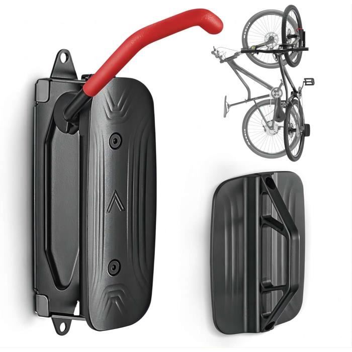 Porte-Vélos Garage Sans Perçage Mimoke - Réglable, Stable Par Gravité, Jusqu'à 4 Vélos + Supports Accessoires