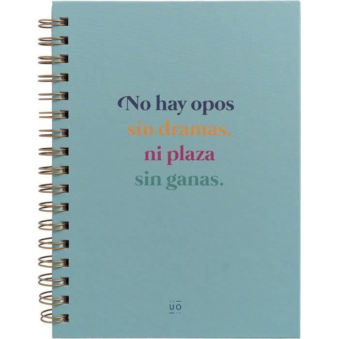 goldbuch Summertime Note 64 0102 A5 Notebook with 200 Pages of Cream Polka Dot Paper 100gsm Acid Free and Ink Resistant Blue