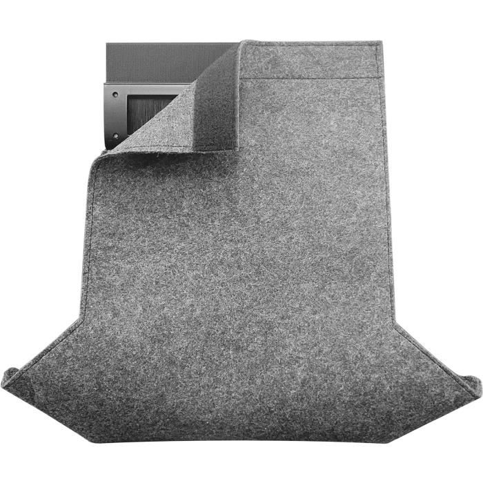 Boîte Aux Lettres, Attrape-lettres En Feutre Gris Pour Portes En UPVC