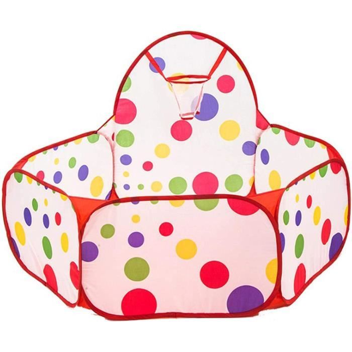 Fosse à Balles Avec 60 Balles En Plastique étoiles Et Cœurs - Pour Piscine à Balles Enfants, Aire De Jeux, Fêtes - Balles Légères Et Colorées 5.8-6.2 Cm - 6