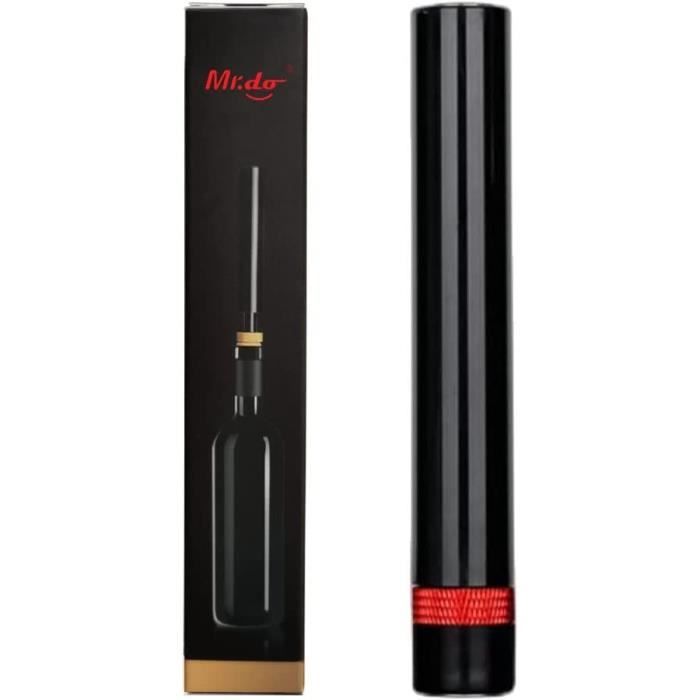 Tire-Bouchon à Pression D'Air Cork Pops - Ouvre Bouteille Vin Portable Avec Coupe-Foil Inclus