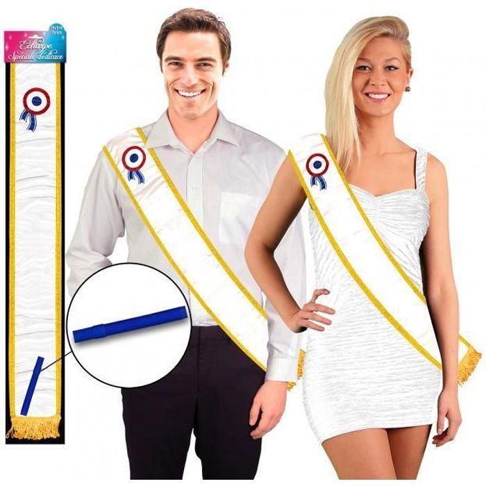 Echarpe Miss Anniversaire Cdiscount