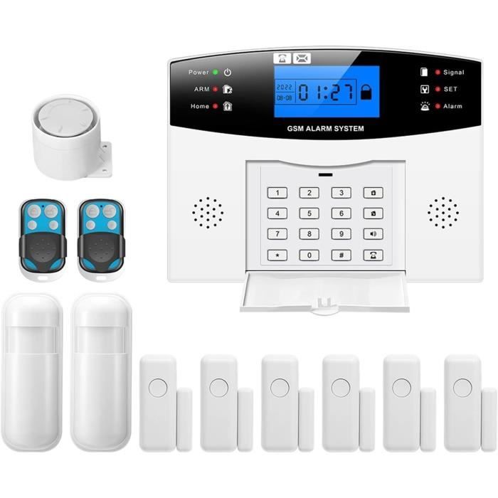 Kit Alarme Maison FP-TECH Sans Fil - GSM, Détection Mouvement, Neuf