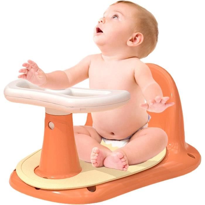 Hamac De Bain Pour Bébé Antidérapant - Filet Siège Pliable 0-36 Mois, Coussin Baignoire