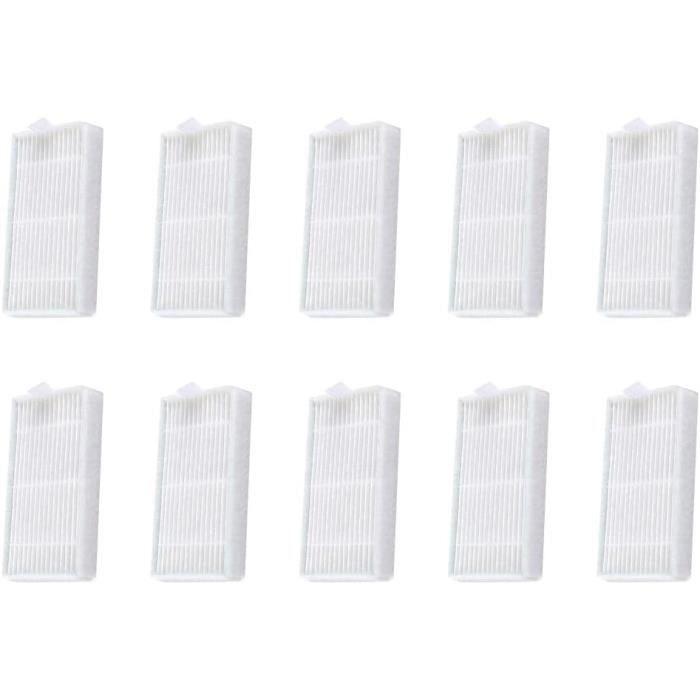 Serpillères De Rechange Pour Robot Aspirateur MEDION X41 SW / X41 SW+ - Lot De 10 En Microfibre - Nettoyage Efficace