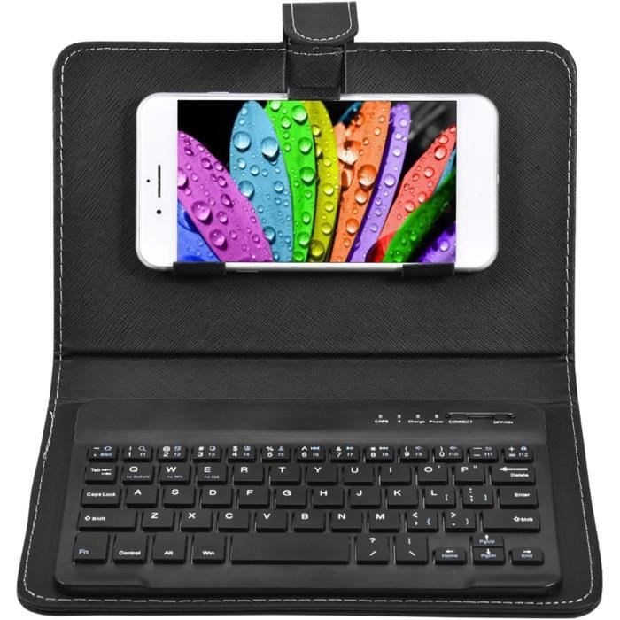 Binghe Mini Clavier Sans Fil Avec Pavé Tactile, Mini Clavier Bluetooth