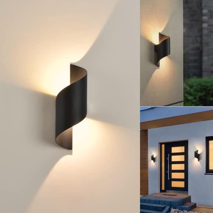 Applique Murale Hofstein Up/Down – Design Moderne – Métal Argenté Et Verre – 138717