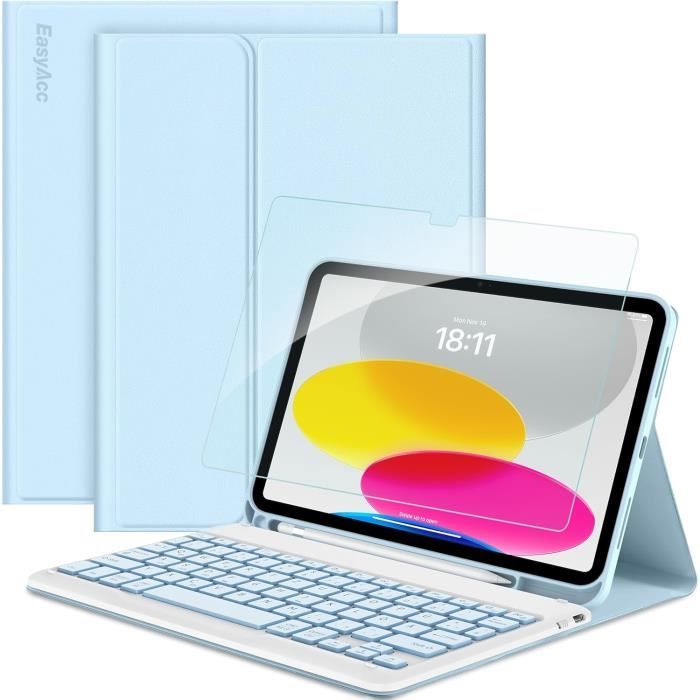 GuardV Étui De Protection En Cuir Pour Clavier Logitech MX Keys Mini - Housse Élégante Et Résistante