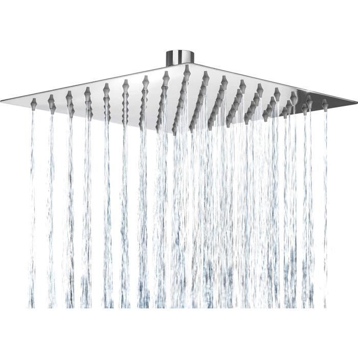Douche à effet pluie - Pommeau de douche encastrable - Pommeau de Douche à effet pluie - Pommeau de douche encastrable - Pommeau de
