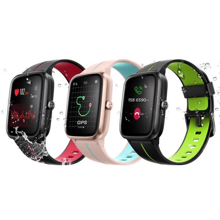 Montre Connectée Homme Ulefone Watch GPS Smartwatch Montre Intelligente  Multifonction Étanche IP68 Écran LCD pour iOS Android Noir - Cdiscount  Téléphonie