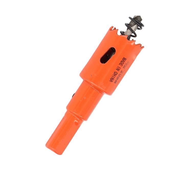 (20mm))Scie Cloche Bimétal Scie Cloche HSS Avec Mandrin Pour Bois Et