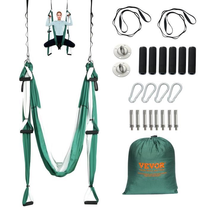 Ensemble de Hamac de Yoga Aérien avec Support de