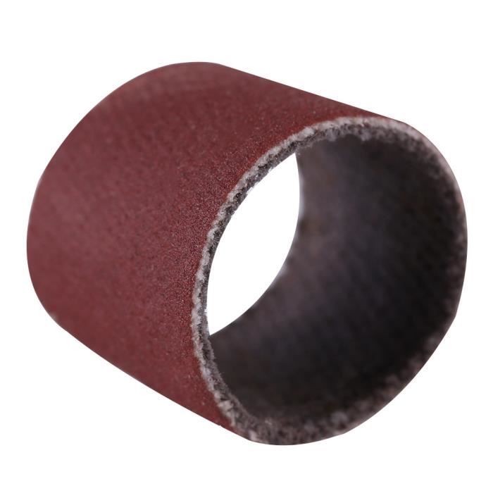 Lot de 66 tambours de ponçage, 60 manchons de bande de ponçage grain