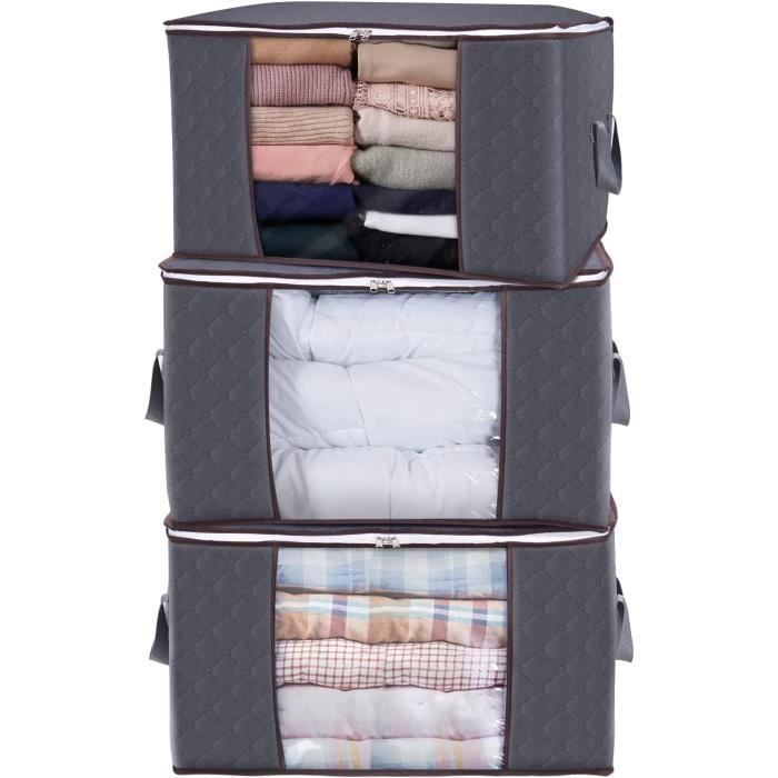 Lot De 4 Couvertures De Déménagement Non-Tissé 150x200 Cm Relaxdays - Grises