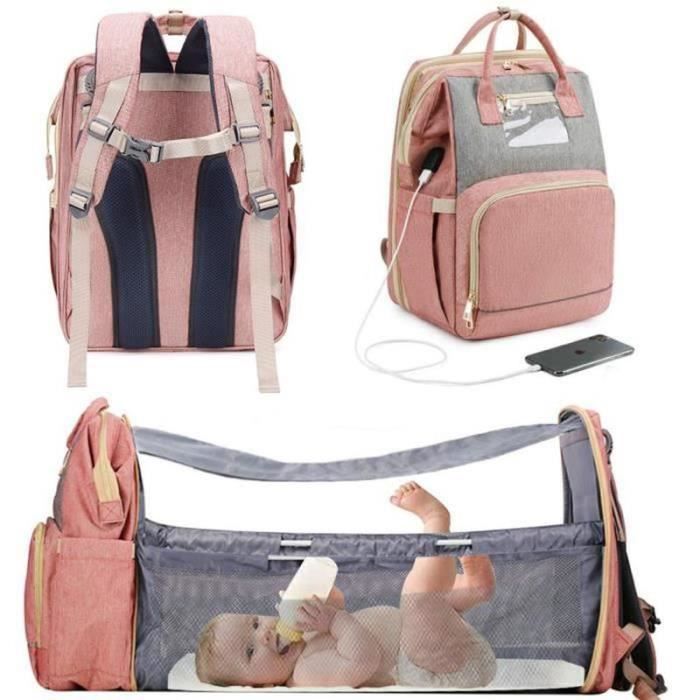 Sac Dos Langer avec Lit Langer Lit Pliant Portable