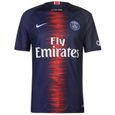 Maillot Homme PSG Paris Saint-Germain Domicile Flocage Officiel MBAPPÉ Numéro 7 Saison 2018-2019-1