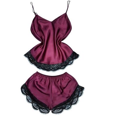 Ensemble Caraco + Shorty LOU Impatient - Taille L Neuf Avec étiquettes | Pyjama Femme Pois