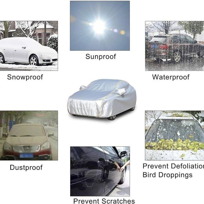 Housse De Barbecue Étanche À La Pluie Coupe-Vent Réglable Heavy Duty