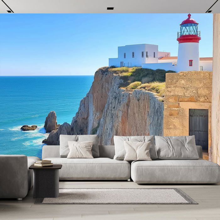 Papier Peint Photo Wallpaper Mural,3D Panoramique Murale Récif En Bord ...