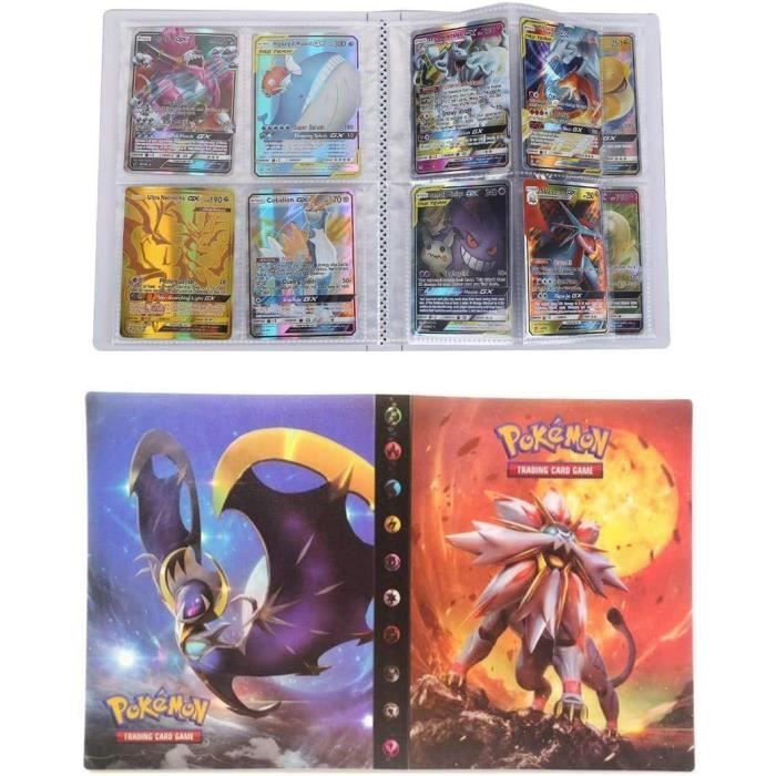 ESOOR Pokémon Carte Album, Pokémon Cartes Titulaire, Pokémon classeur pour Cartes  Album Livre Protection pour Pokémon Commerce Cartes GX EX boîte(Mewtwo) :  : Jouets
