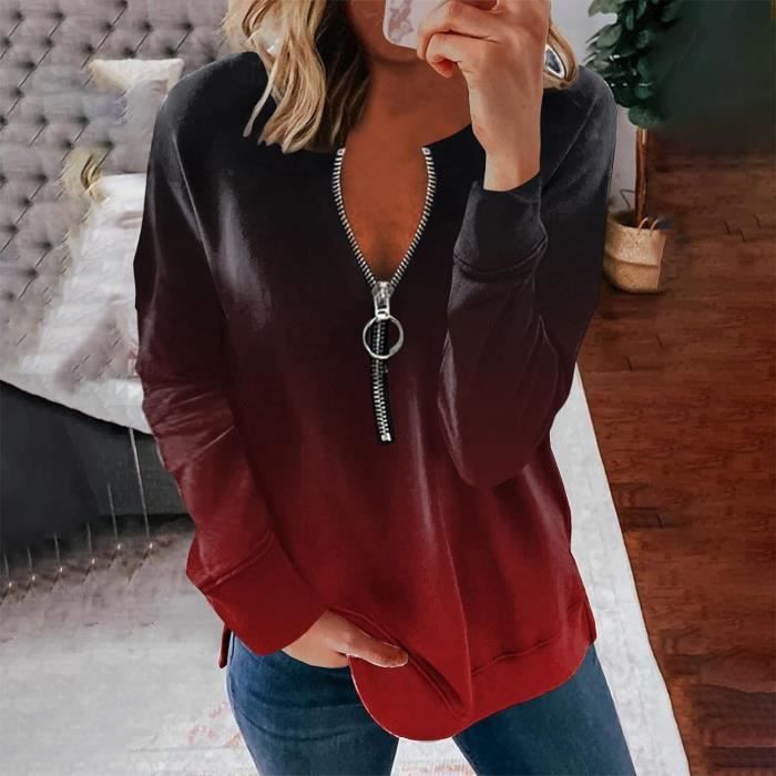 Sweatshirt femme online pas cher