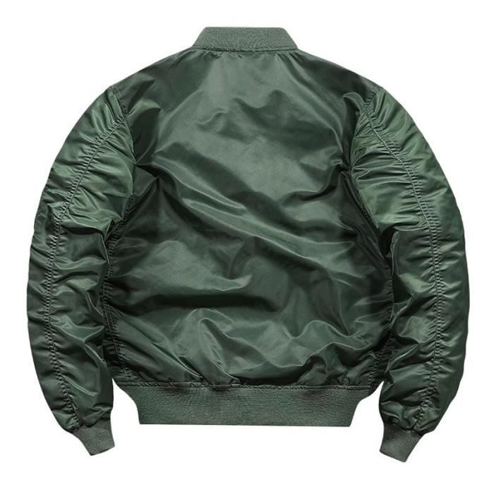 Blouson Perfecto Bomber CP868 Veste Eisenhower doublée Taille-XXL Vert