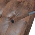 Neuf}1089Ergonomique Chaise longue Méridienne Scandinave & Confort - Chaise de Relaxation Fauteuil de massage Relax Massant avec ore-2
