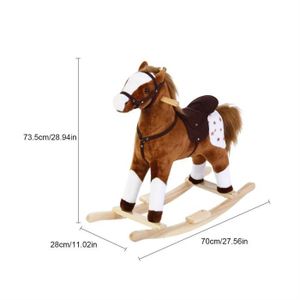 JOUET À BASCULE Cheval à bascule pour bébé enfant cheval à bascule JOUET À BASCULE Cheval à bascule pour bébé enfant cheval à bascule
