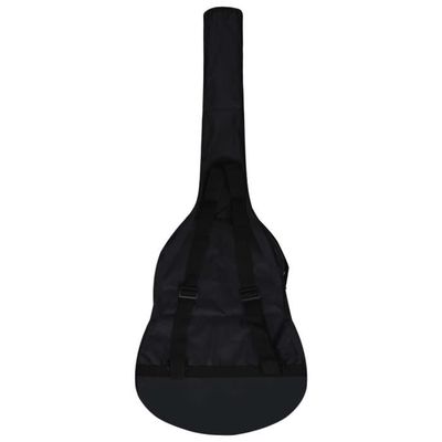 Housse De Guitare 3/4 Rembourrée Épaisse - Sac De Transport Léger Avec Bandoulière | Tissu Oxford Étanche Et Antipoussière