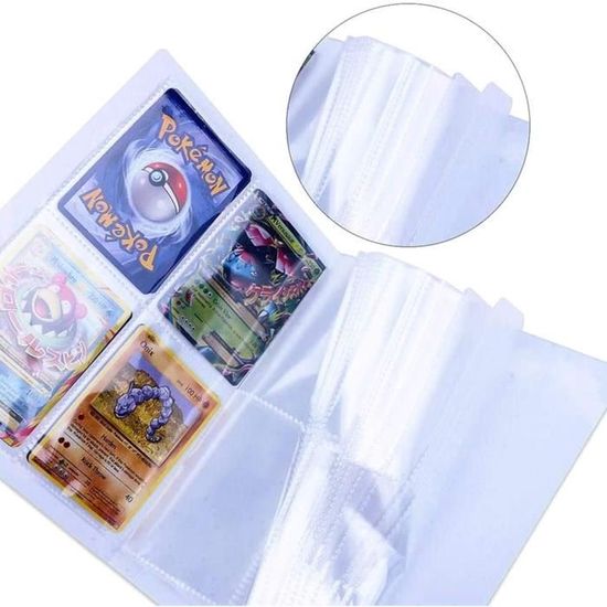 Classeur pour Pokemon,Porte Carte Pokemon Pokemon Cartes Album Cartes Titulaire classeur GX EX