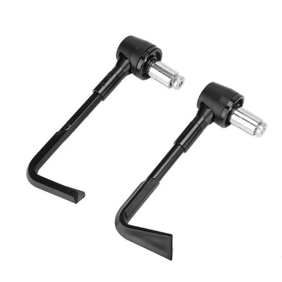 Protège-leviers De Frein Moto CNC - 22 Mm - Argent - Pour Guidon Moto - Kit 2 Pièces Avec Leviers De Remplacement