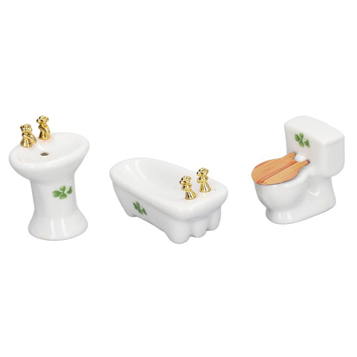 Beaupretty Kit De Salle De Bain Miniature Pour Maison De Poupée Avec