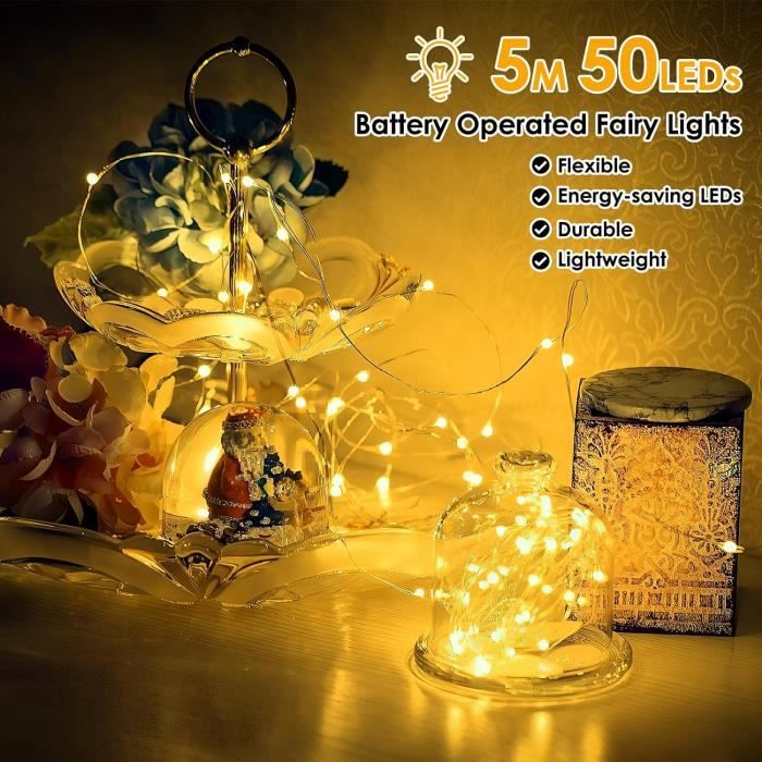 Guirlande lumineuse d'intérieur avec 10 petites maisons en bois - Éclairage de Noël intérieur Guirlande lumineuse d'intérieur avec 10 petites maisons en bois - Éclairage de Noël intérieur