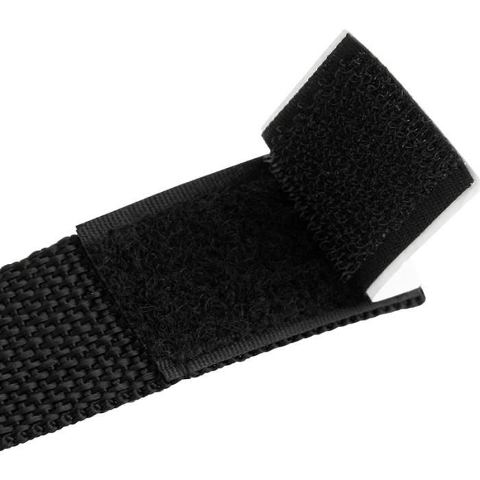 TRAHOO-Lot de 4 paires (8 bandes) de grandes bandes adhésives pour accrocher sans dommage pour