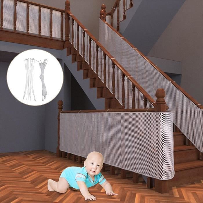 Filet De Sécurité Pour Enfants,2 ètre Filet De Protection Pour Escaliers,Filet Escalier